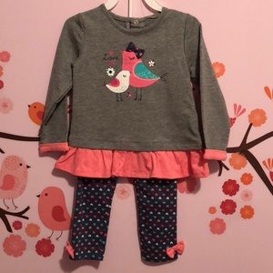 Baby Girl 2 Piece Set 24 Mo